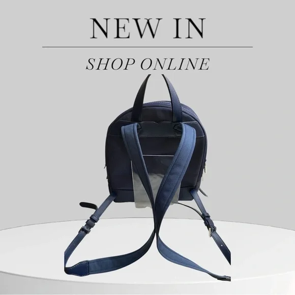 kate spade Blue Nylon Quilted Backpack Durable and Stylish